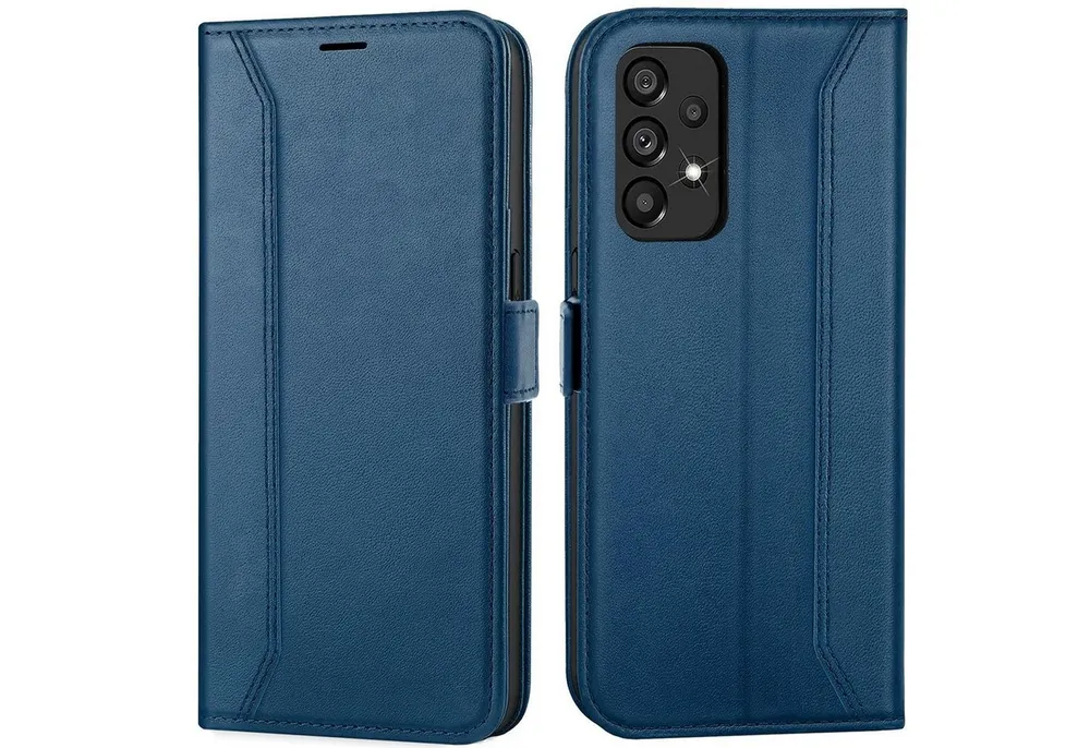 CoolGadget Handyhülle Wallet Klapptasche Cover Case für Samsung Galaxy A53 5G 6,5 Zoll, Handy Tasche mit RFID Schutz Kartenfach Book Schutzhülle