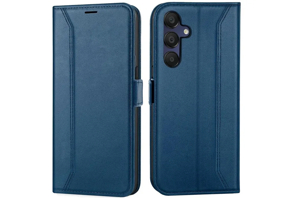 CoolGadget Handyhülle Wallet Klapptasche Cover Case für Samsung Galaxy A35 5G 6,6 Zoll, Handy Tasche mit RFID Schutz Kartenfach Book Schutzhülle