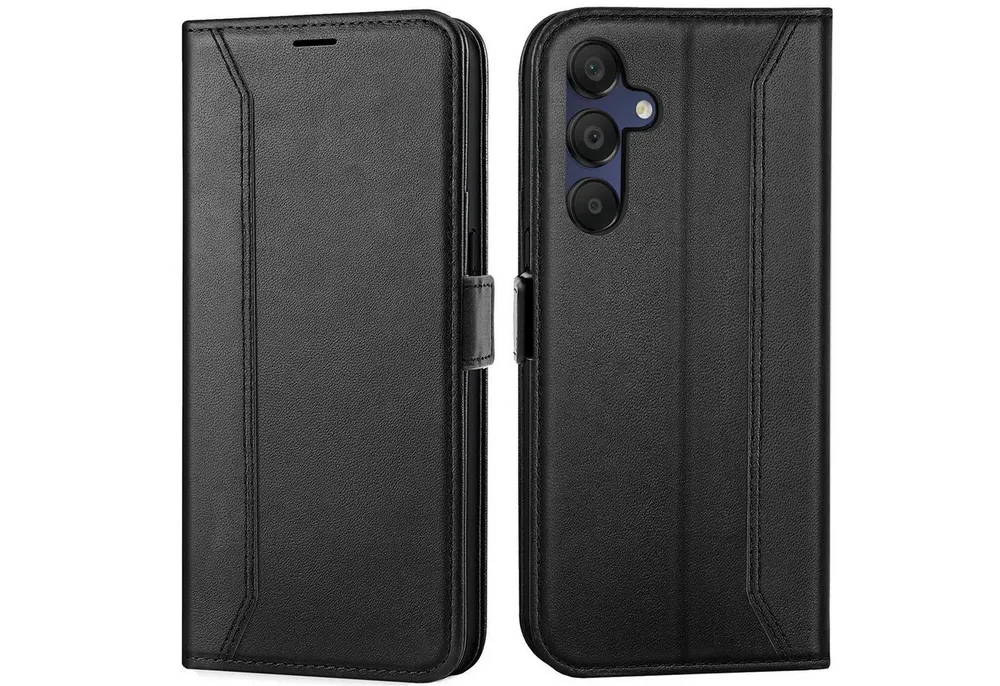 CoolGadget Handyhülle Wallet Klapptasche Cover Case für Samsung Galaxy A05s 6,7 Zoll, Handy Tasche mit RFID Schutz Kartenfach Book Schutzhülle