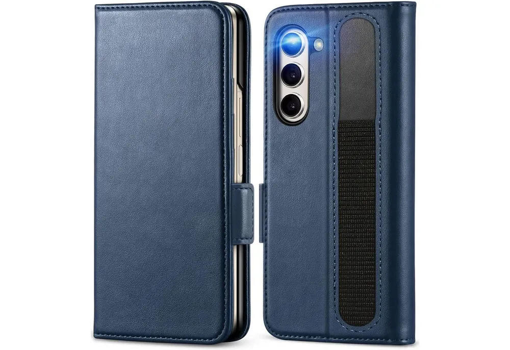 CoolGadget Handyhülle Wallet Klapptasche Cover Case für Samsung Galaxy Z FOLD 6 7,6 Zoll, Handy Tasche mit RFID Schutz Kartenfach Book Schutzhülle