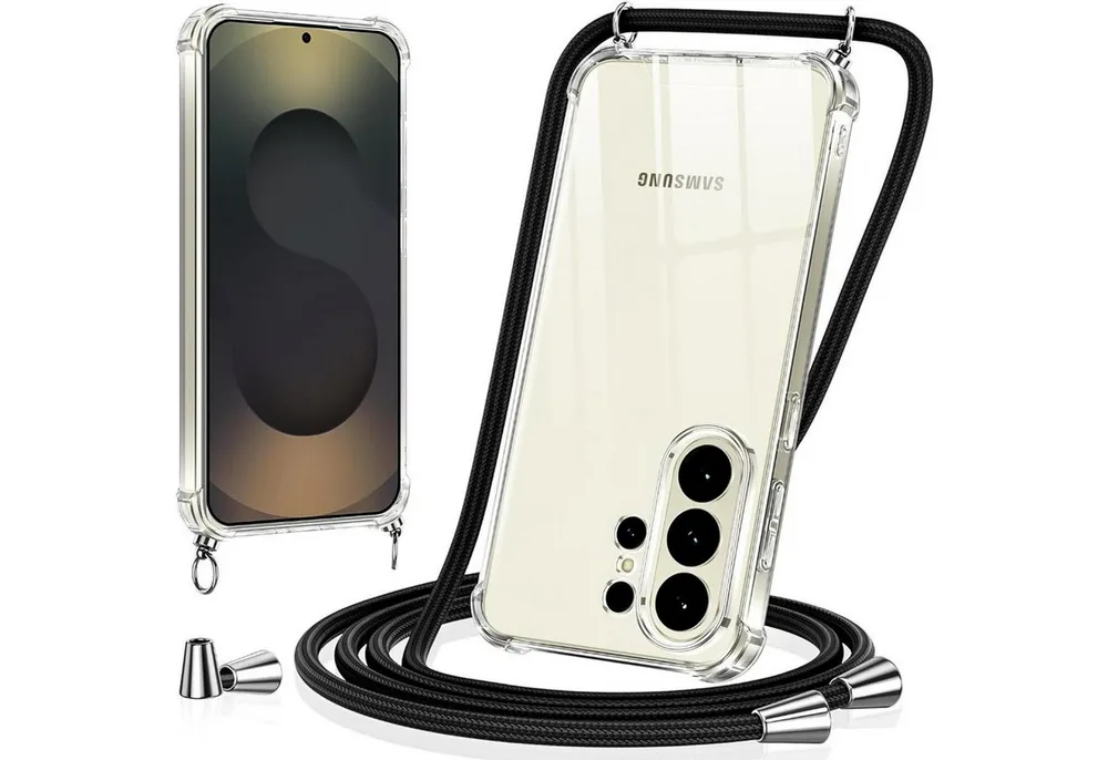 CoolGadget Handykette Handyhülle mit Handyband für Samsung Galaxy A37 5G, Case zum Umhängen Kette Halsband Kordel mit Hülle für Samsung A37 5G