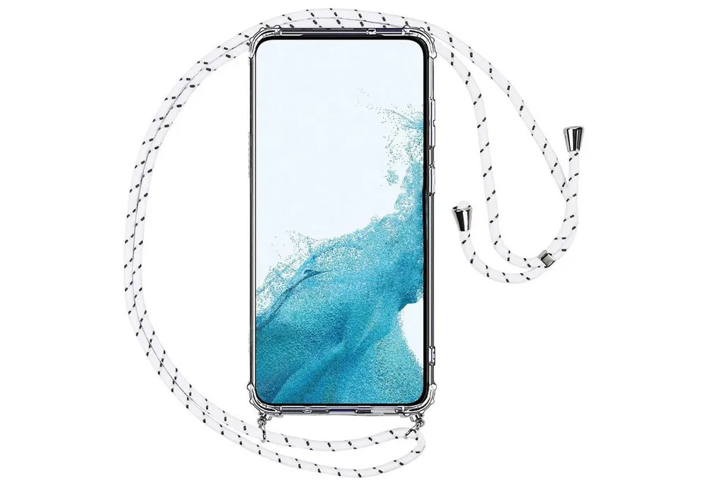 CoolGadget Handykette Handyhülle mit Handyband für Samsung Galaxy A54 5G 6,4 Zoll, Case zum Umhängen Kette Halsband Kordel mit Hülle für Galaxy A54 5G