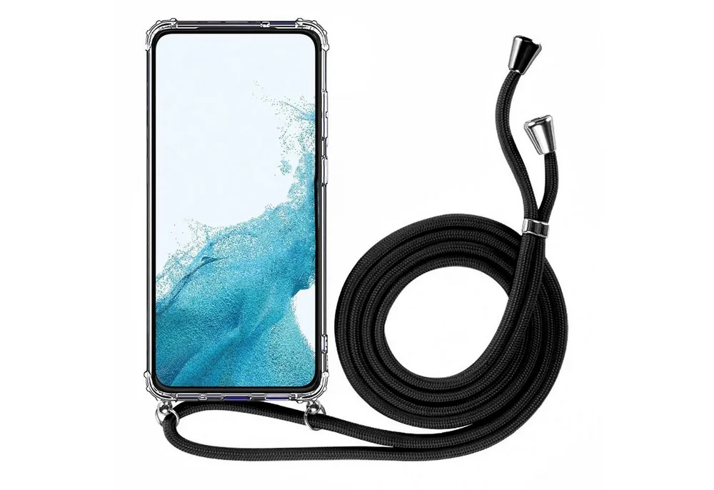 CoolGadget Handykette Handyhülle mit Handyband für Samsung Galaxy A53 5G 6,5 Zoll, Case zum Umhängen Kette Halsband Kordel mit Hülle für Samsung A53 5G