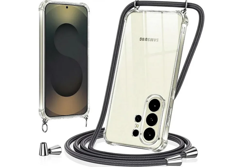 CoolGadget Handykette Handyhülle mit Handyband für Samsung Galaxy A57 5G, Case zum Umhängen Kette Halsband Kordel mit Hülle für Samsung A57 5G