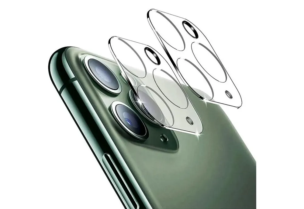 CoolGadget Schutzfolie Kameraschutz Glas für Apple iPhone 11 Pro, (Spar-Set 2in1, Staubgeschützt/Staubsicher), Schutzglas für Kamera-Linsen Panzerfolie für iPhone 11 Pro Folie