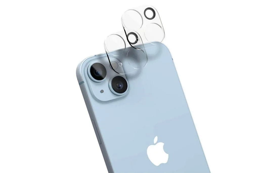 CoolGadget Schutzfolie Kameraschutz Glas für Apple iPhone 14, (Spar-Set 2in1, Staubgeschützt/Staubsicher), Schutzglas für Kamera-Linsen Panzerfolie für iPhone 14 Folie
