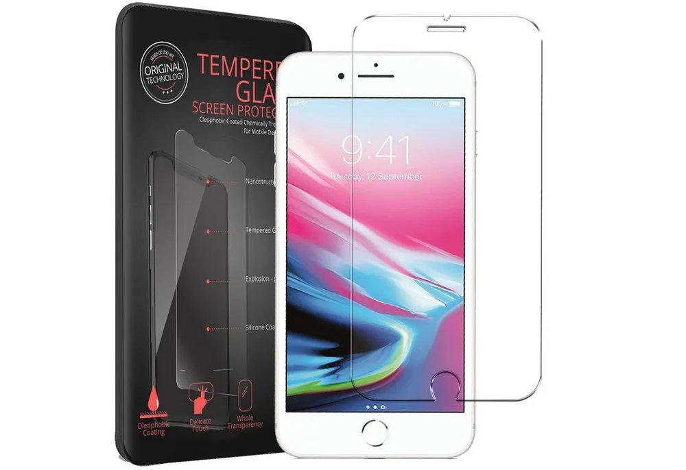 CoolGadget Schutzfolie Panzerfolie für Apple iPhone 7 / 8 / SE 2020 2022, (9H Härtegrad, 2x Schutzglas, 1xReinigungset), Displayfolie Schutzfolie 2 Stück für iPhone SE 2. 3. Gen. Glas Folie