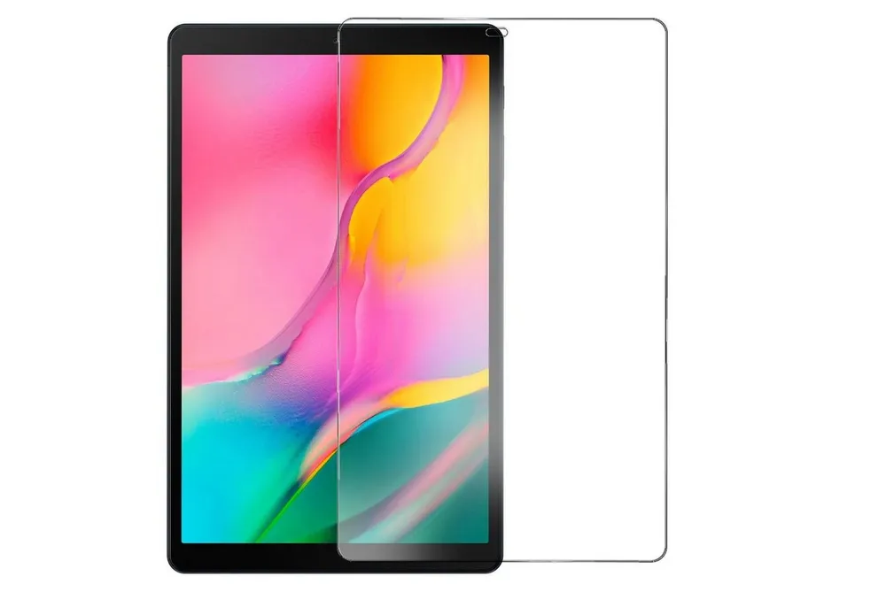 CoolGadget Schutzfolie Panzerfolie für Samsung Tab A 10.1 (2019), (9H+ Hartglas, Bubble Free), Panzerglas Schutzfolie für Samsung Galaxy Tab A 10.1 (2019) Folie