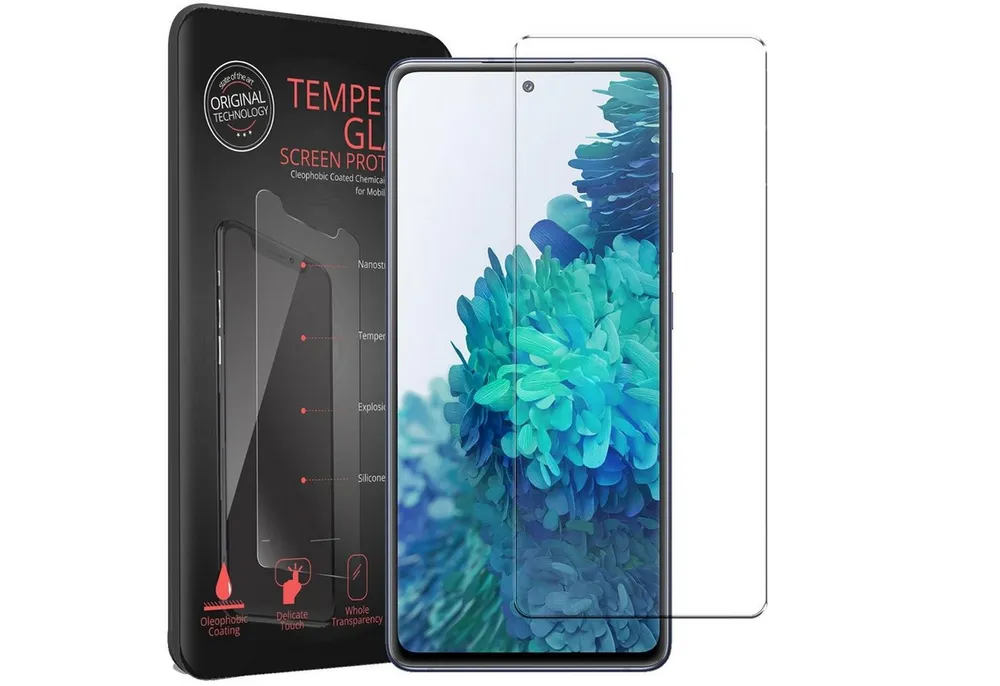 CoolGadget Schutzfolie Panzerfolie für Samsung Galaxy S20 FE, (9H Härtegrad, 2x Schutzglas, 1xReinigungset), Displayfolie Panzer Schutzfolie 2 Stück für Samsung S20 FE Glas Folie