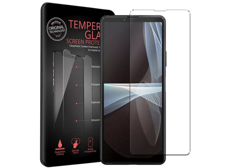 CoolGadget Schutzfolie Panzerfolie für Sony Xperia 10 III, (9H Härtegrad, 2x Schutzglas, 1xReinigungset), Displayfolie Schutzfolie 2 Stück für Sony Xperia 10 III Glas Folie