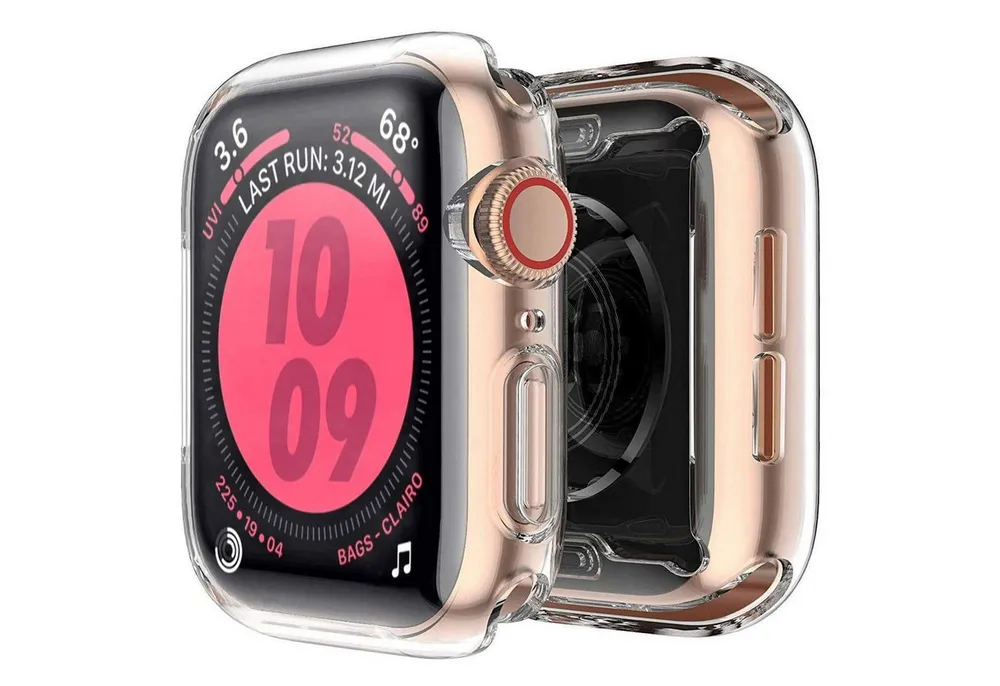 CoolGadget Smartwatch-Hülle Silikon Case Hülle für Apple Watch 1 2 3 mit 38mm 3,8 cm, Schutzhülle 38mm für Apple Watch Series 1 2 3