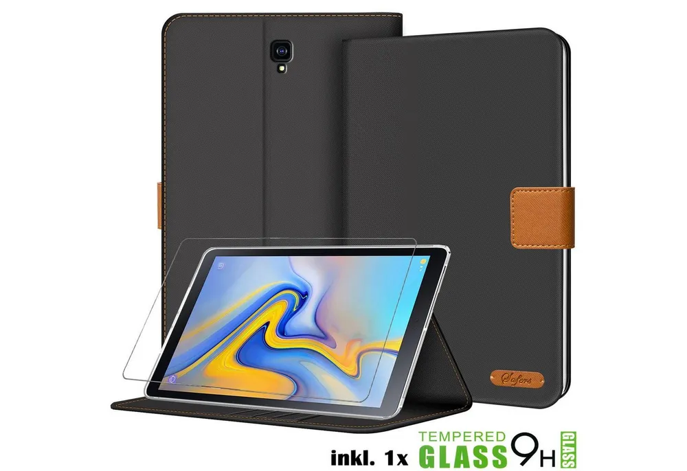 CoolGadget Tablet-Hülle Klapp Tasche für Huawei MatePad 11 2023 27,9 cm (11 Zoll), inkl. Glas Schutzfolie Schutzhülle Cover Case Kartenfach aufstellbar