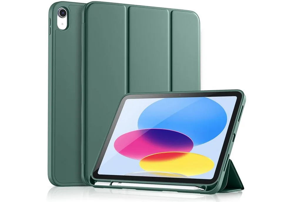 CoolGadget Tablet-Hülle Smart Cover für Apple iPad Air 5, Schutz Tasche aufstellbar mit Stift Halter für iPad Air 5