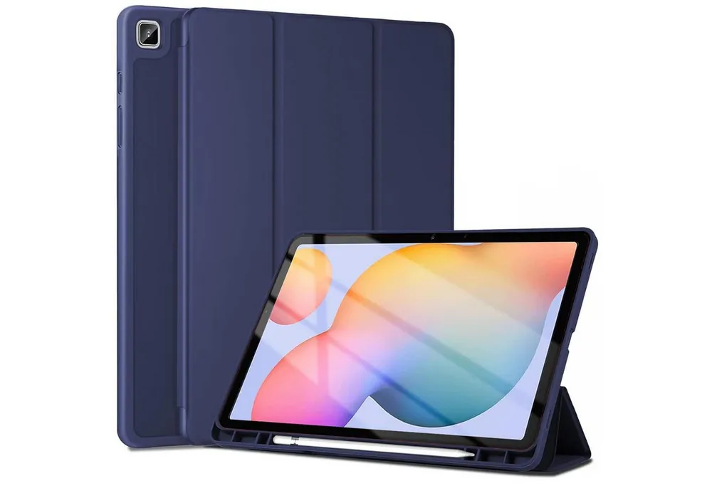 CoolGadget Tablet-Hülle Smart Cover für Samsung Galaxy Tab A7 10.4 T500 26,4 cm(10,4 Zoll), Schutz Tasche aufstellbar mit Stift Halter für Galaxy Tab A7 10.4 T500