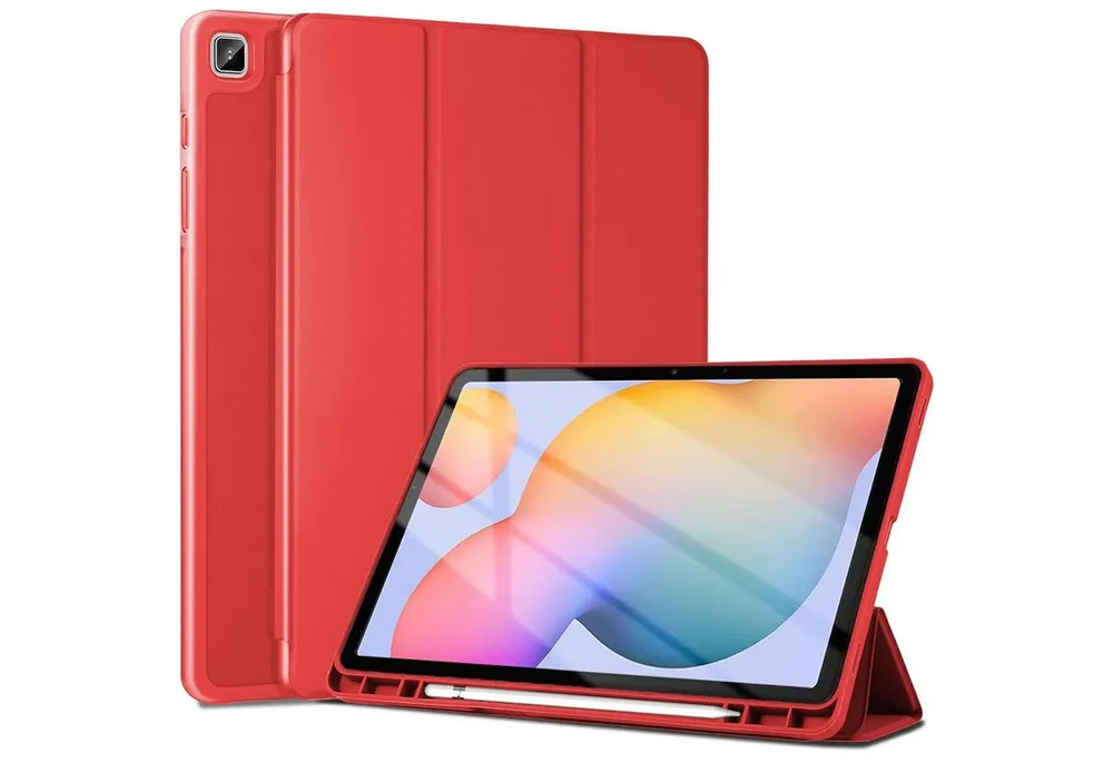 CoolGadget Tablet-Hülle Smart Cover für Samsung Galaxy Tab S6 Lite P615 27,9 cm(11,0 Zoll), Schutz Tasche aufstellbar mit Stift Halter für Galaxy Tab S6 Lite P615