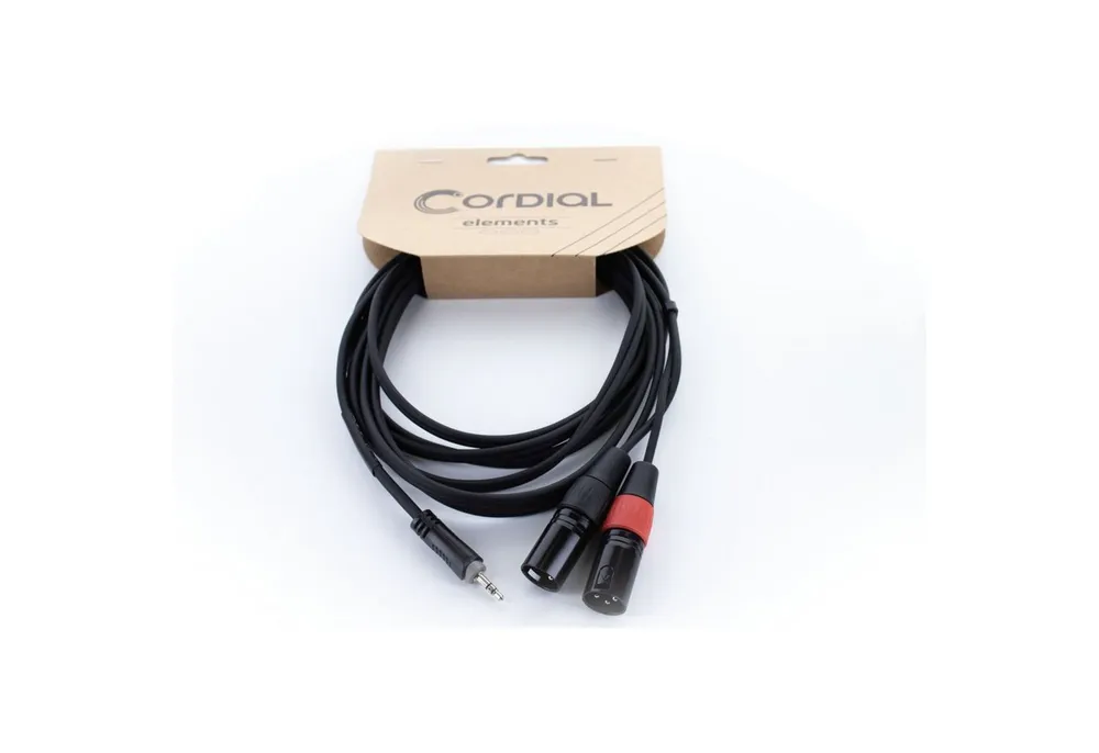 Cordial Audio-Kabel, EY 1 WMM Y-Adapterkabel 1 m - Insertkabel