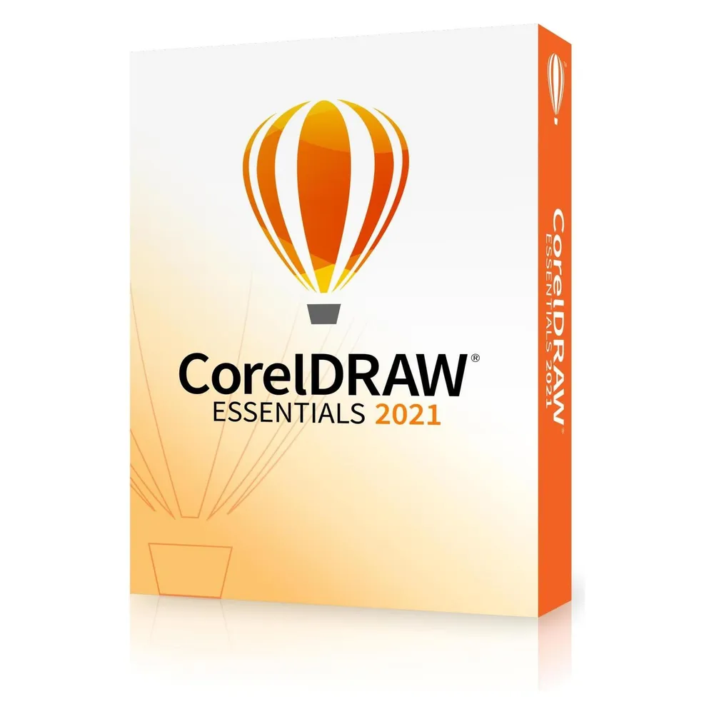 Grafikeditor Corel CorelDRAW Essentials 2021 1 Lizenz Windows