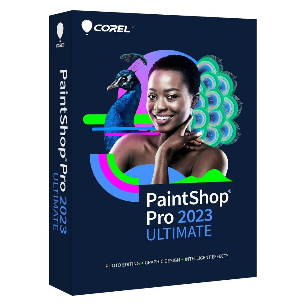 Grafikeditor Corel PaintShop Pro 2023 Ultimate 1 Lizenz Schachtel