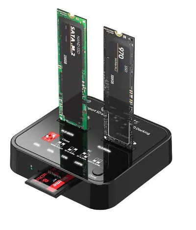 Duplicator CoreParts MS-CLONER-M2-SD USB-C M.2 NVMe SD 6000 MB/s