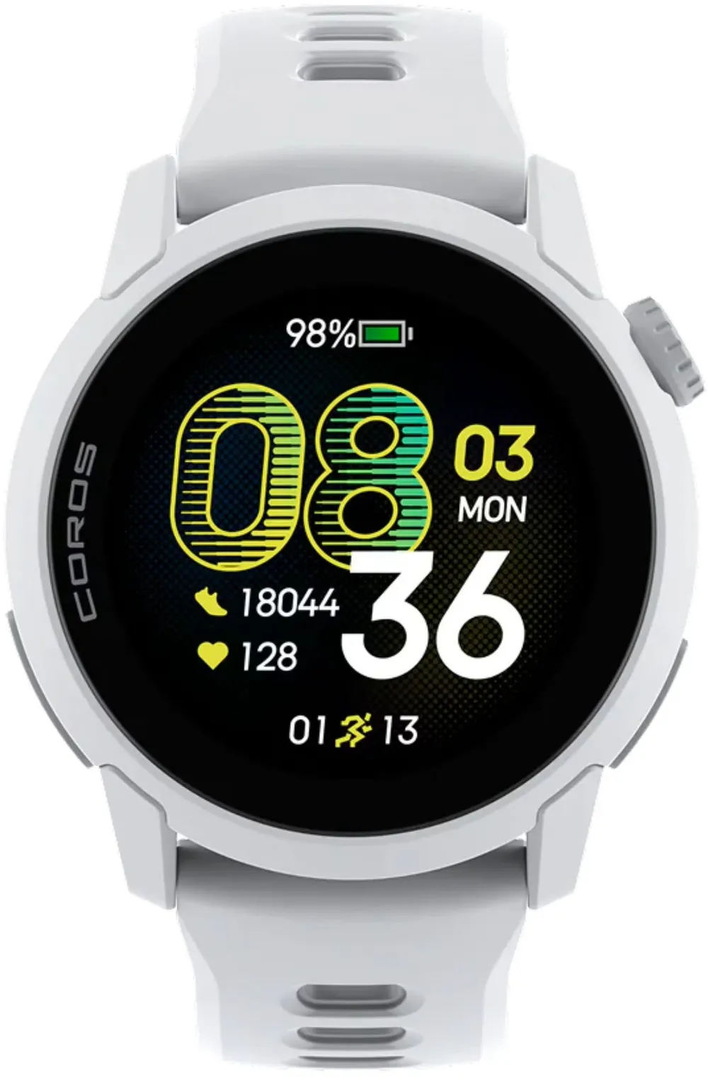 COROS Sportuhr PACE 4 Silikon White