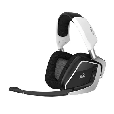 Corsair VOID RGB ELITE Wireless Kopfhörer Kabellos Kopfband Gaming Schwarz, Weiß