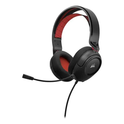Kopfhörer Corsair HS35 v2 kabelgebunden Jack 3,5 mm Gaming Mikrofon Steuerung Rot