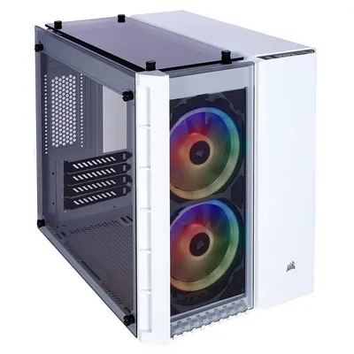 Corsair Crystal Series 280X RGB USB 3.0 gehärtetes Glas weiß