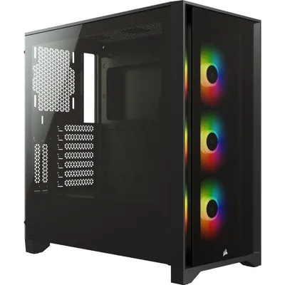 Corsair iCUE 4000X RGB gehärtetes Glas USB 3.1 RGB Schwarz
