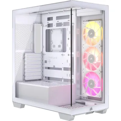 Corsair iCUE LINK 3500X RGB Mid-Tower gehärtetes Glas USB-C Weiß