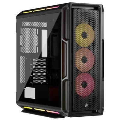 Corsair iCUE LINK 5000T LX RGB Mid-Tower EATX gehärtetes Glas USB-C schwarz