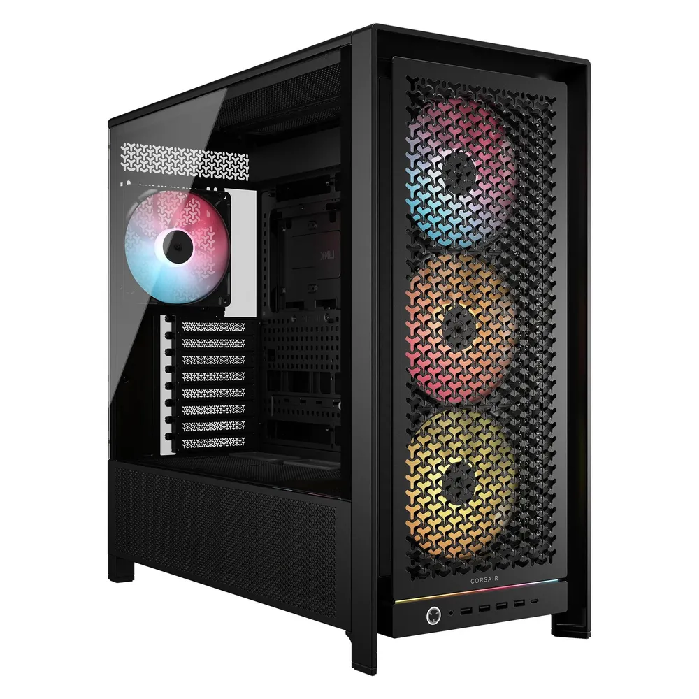Corsair FRAME 5000 RS ARGB E-ATX Tower gehärtetes Glas USB-C Schwarz
