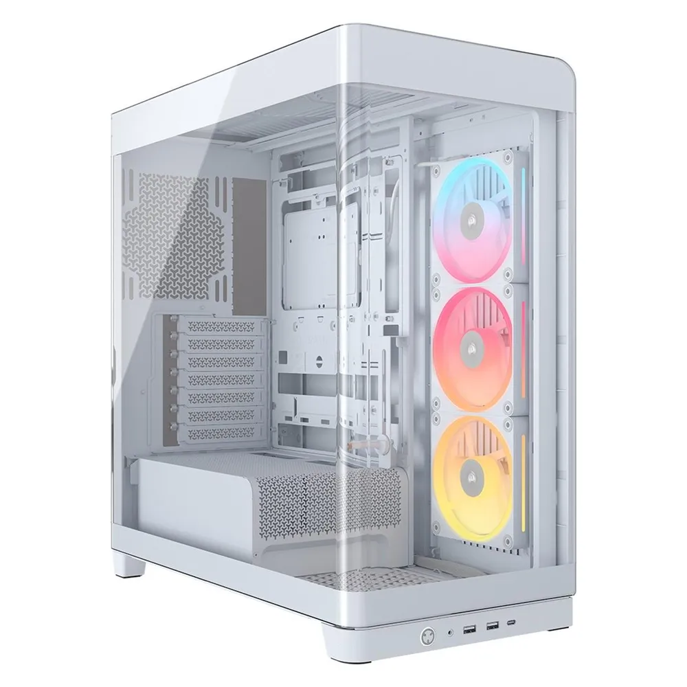 Tower Corsair 4500X LX-R RGB Midi Tower Glas USB-C Weiß