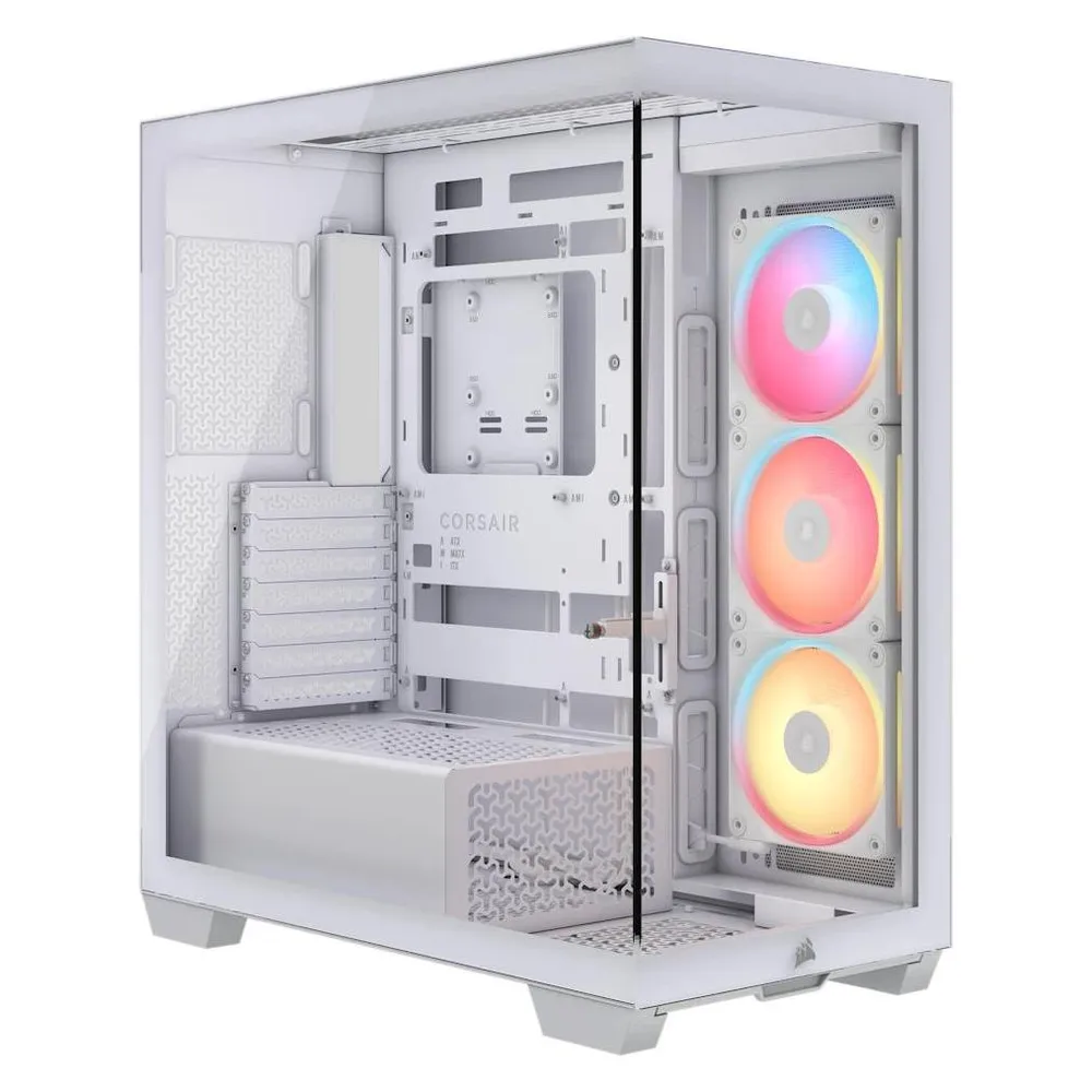Corsair 3500X LX-R RGB Gehäuse mit 3x iCUE LINK LX-R RGB Lüftern und Glasfront