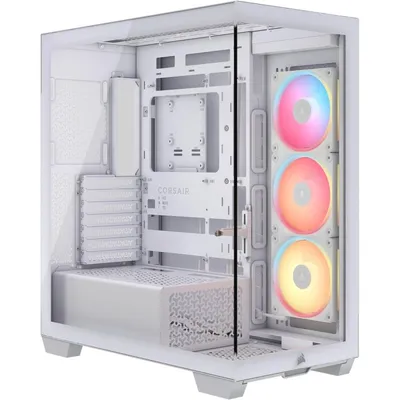 Corsair 3500X LX-R RGB Gehäuse mit 3x iCUE LINK LX-R RGB Lüftern und Glasfront