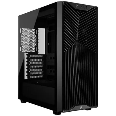PC-Gehäuse Corsair 3200D RS Mid-Tower Schwarz 3x RS120 Lüfter USB-C