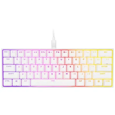 Tastatur Corsair CH-9194114-DE kompakt 60% mit Cherry MX Speed RGB Schaltern Deutsch
