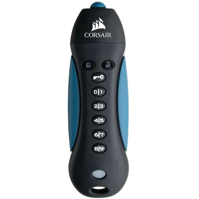 Corsair Padlock 3 USB-Stick 128 GB USB Typ-A 3.2 Gen 1 (3.1 Gen 1) Schwarz, Blau