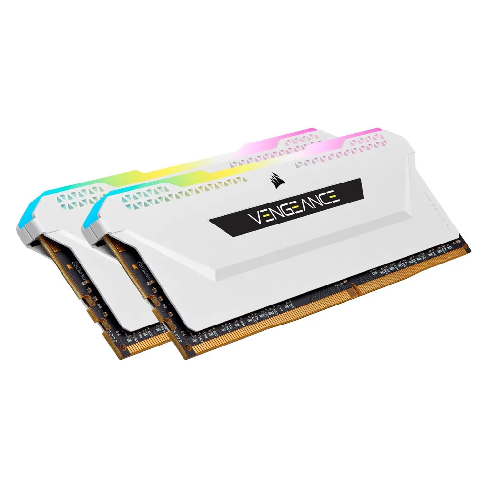Corsair Vengeance RGB Pro SL Weiß DDR4 3200 PC4-25600 16GB 2x8GB CL16