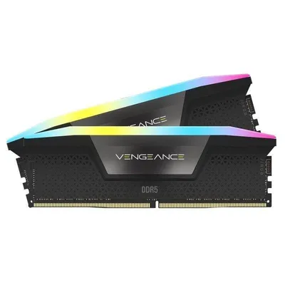Arbeitsspeicher RAM Corsair Vengeance RGB 16GB 2x8GB DDR5 6000MHz CL36 AMD EXPO Intel XMP Grau