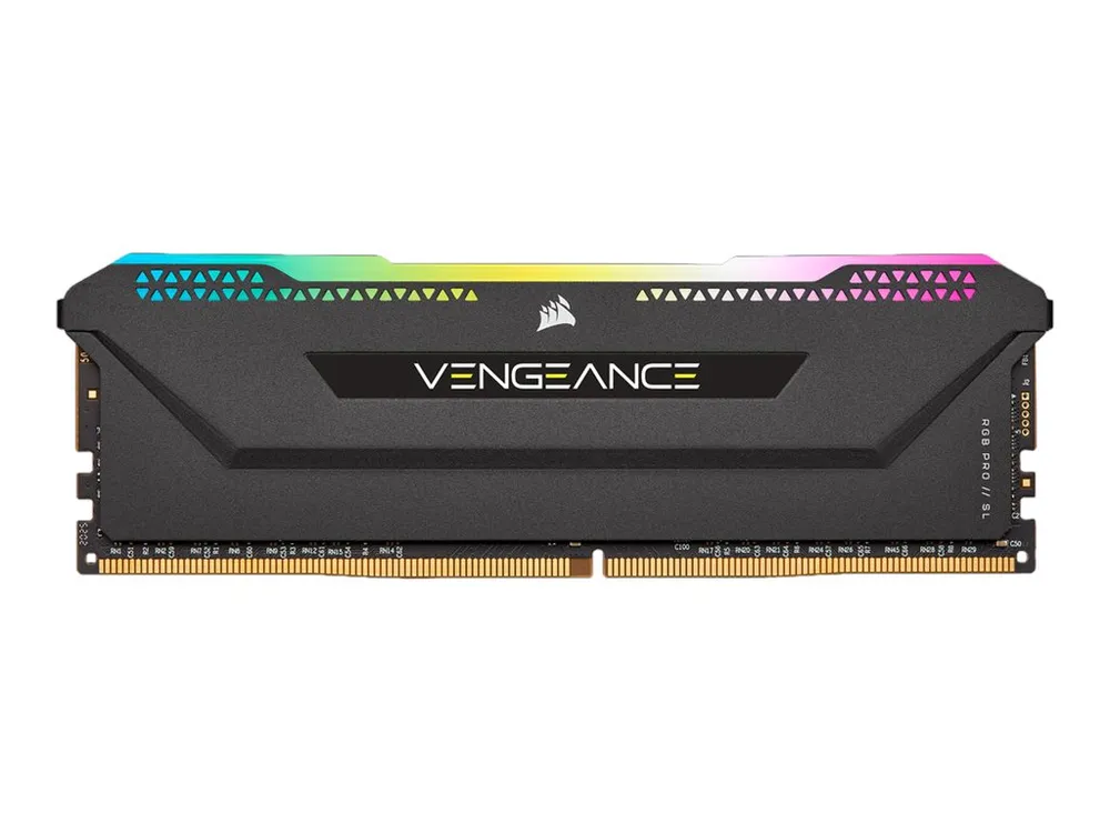 32GB DDR4-3200 Corsair Vengeance RGB PRO SL schwarz CL16 (2x 16GB)