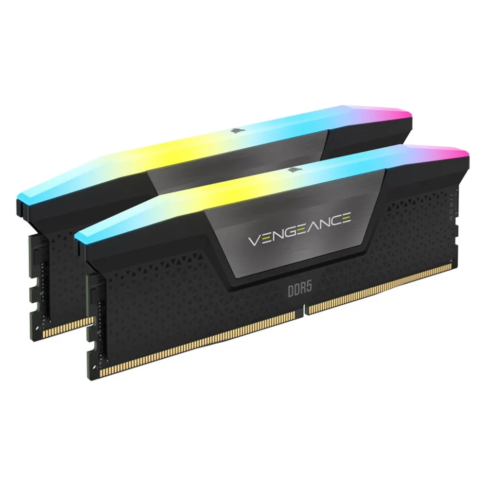 Corsair Vengeance RGB DDR5 6000 MHz 32 GB 2 x 16 GB CL30 Schwarz