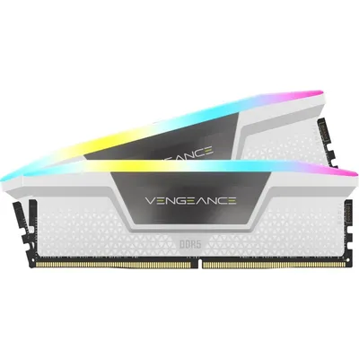 Corsair Vengeance RGB DDR5 Weiß 6000 MHz 32 GB 2 x 16 GB CL30 Dual Intel XMP 3.0 und AMD EXPO