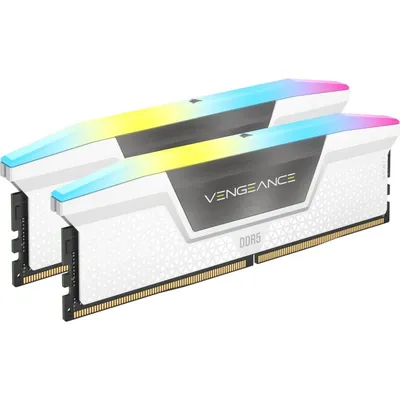 Corsair 32GB DDR5 6000MHz Vengeance RGB CMH32GX5M2E6000Z36W RAM Arbeitsspeicher