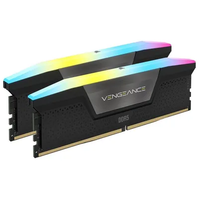 Corsair Vengeance RGB DDR5 6200 MHz PC5-49600 32 GB 2 x 16 GB CL36 Schwarz