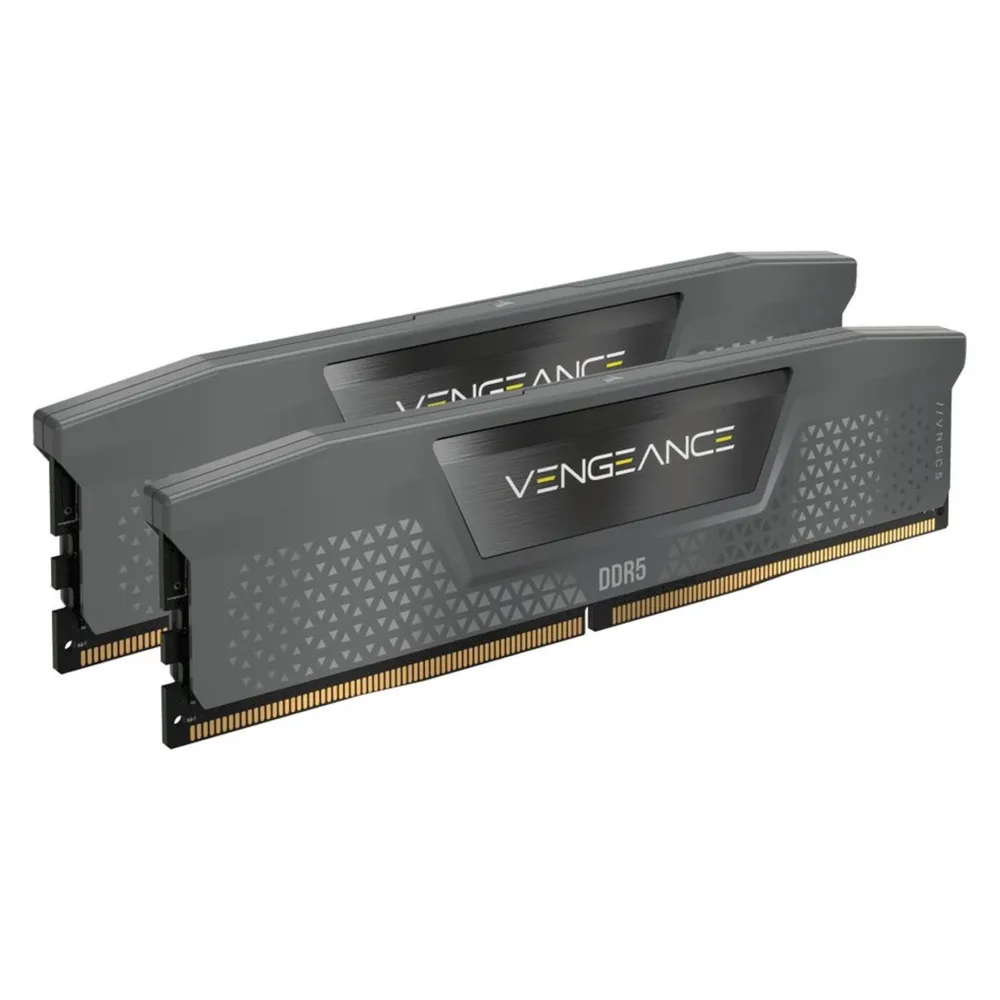 Memoria RAM Corsair Vengeance CMK16GX5M2B5200Z40 16GB 2x8GB DDR5 5200MHz CL40 Intel XMP AMD EXPO Grau
