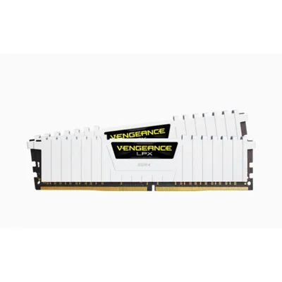 Memoria RAM Corsair Vengeance LPX CMK32GX4M2E3200C16W 32GB 2x16GB DDR4 3200MHz CL16 Weiß Intel XMP