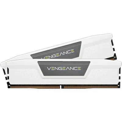Memoria RAM Corsair Vengeance CMK32GX5M2B6400Z32W 32GB 2x16GB DDR5 6400MHz CL32 AMD EXPO Intel XMP Weiß