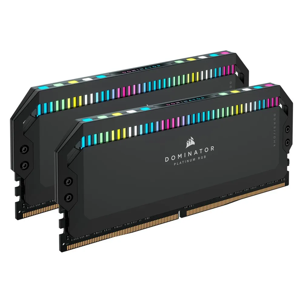 Arbeitsspeicher RAM Corsair Dominator 32GB 2x16GB DDR5 6400MHz CL32 RGB Schwarz