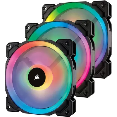 Corsair LL120 RGB Computergehäuse Ventilator 12 cm Schwarz, Weiß