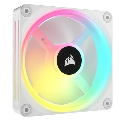 Corsair ICUE Link QX120 RGB 120-mm-PWM-Lüfter-Erweiterungskit, weiß